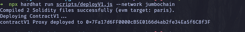 deply v1 output