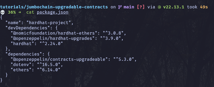 package json